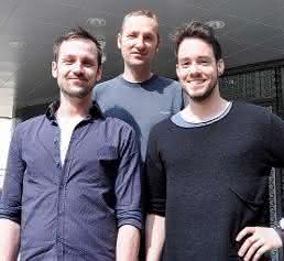 Thomas Eichmann, Achim Lass und Lukas Grumet Thomas Eichmann, Achim Lass und Lukas Grumet