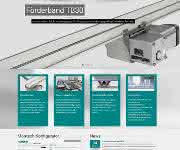 Montech Website Montech Fördertechnik mit neuer Website