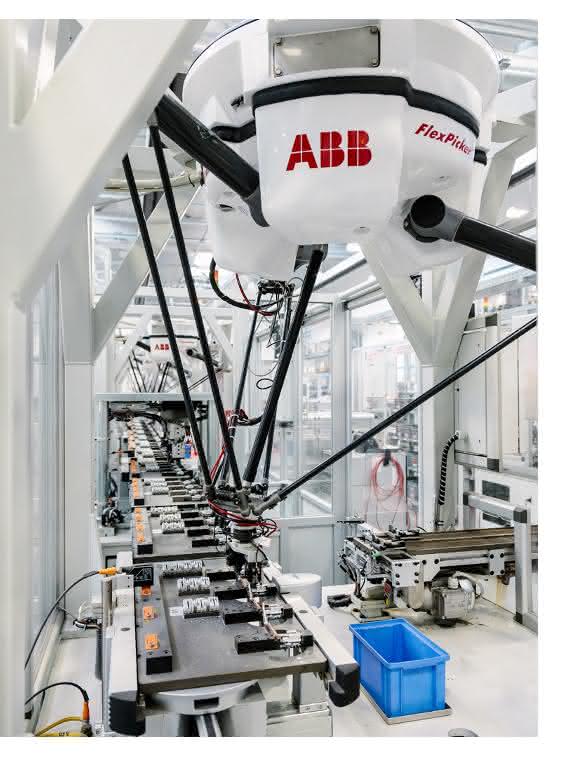 Thema Roboter auf der Productronica