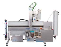 Bild 3: Automatisiertes Clean up für z.B. Mykotoxin-Analysen – wahlweise via SPE, IAC (Mitte) und für Öle auch mittels GPC (links). Rechts befindet sich die serielle Evaporation (EVA) zur automatischen Konzentrierung der Eluate.