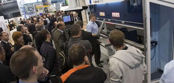 Blechexpo 2015: Blechbearbeitung in allen Variationen