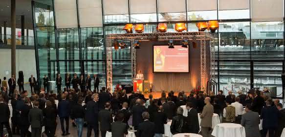 Preisverleihung des handling award zur Motek Preisverleihung des handling award zur Motek