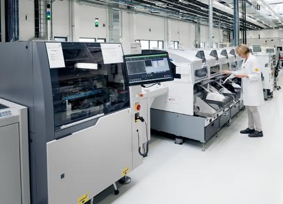 Pilz Produktion im neuen Werk
