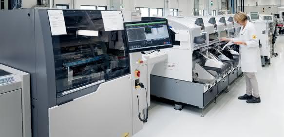 Pilz Produktion im neuen Werk Pilz Produktion im neuen Werk