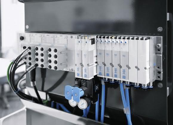Ventilinselkonzept der CPX/MPA von Festo