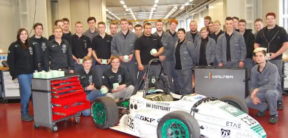 Walter Tools unterstützt Formula Student Electric