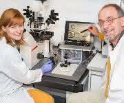 Caroline Kubaczka und Prof. Dr. Hubert Schorle