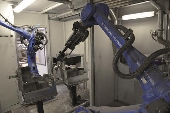 Roboterschleifzelle von Automationsrobotic