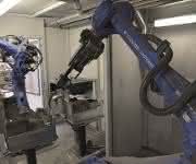 Roboterschleifzelle von Automationsrobotic
