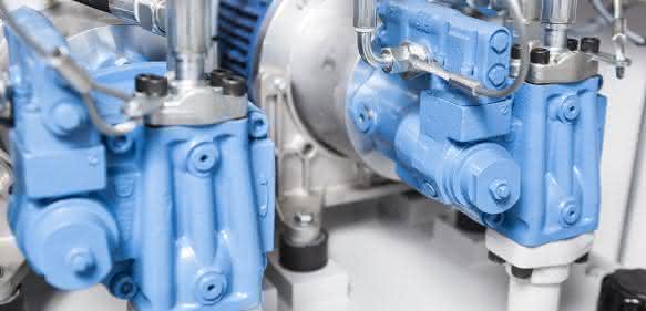 Drehzahlvariable Pumpenantriebe für hydraulische Anwendungen Drehzahlvariable Pumpenantriebe für hydraulische Anwendungen