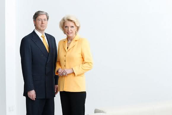 Maria-Elisabeth Schaeffler-Thumann und Georg F. W. Schaeffler Maria-Elisabeth Schaeffler-Thumann und Georg F. W. Schaeffler