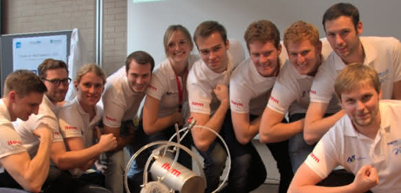 Team der RWTH Aachen gewinnt ChemCar-Wettbewerb 2015. (Bild: 4FFK media)