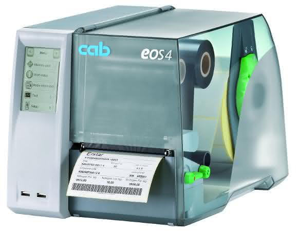 Tischdrucker EOS 4 von cab cab auf der Fachpack