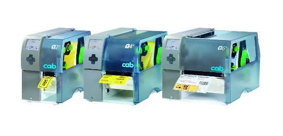 Industriedrucker der Baureihe A+ von Cab auf der Fachpack