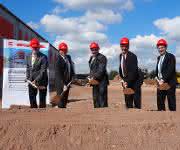 Spatenstich im Helukabel Werk Windsbach