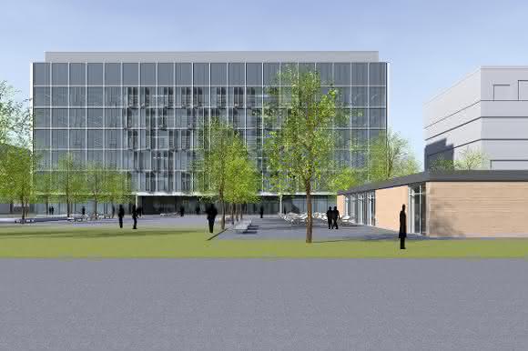 Merck Serono: neues Laborgebäude in Darmstadt