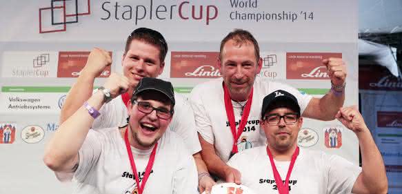 Staplercup Firmenteam Sieger 2014 Knauf Gips Staplercup Firmenteam Sieger 2014 Knauf Gips