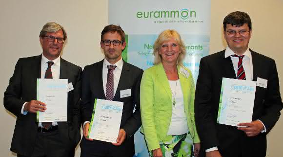 Natural Refrigeration Award 2015: Gewinner wurden im Rahmen des diesjährigen eurammon Symposiums ausgezeichnet Natural Refrigeration Award 2015:Gewinner wurden im Rahmen des diesjährigen eurammon Symposiums ausgezeichnet