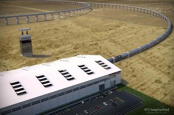 Teststrecke Hyperloop