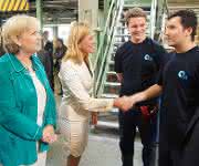 Hannelore Kraft bei SAB Bröckses