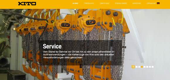 Kito Europe Kito Homepage