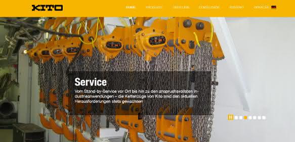 Kito Europe Kito Homepage