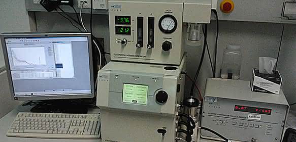 Analysengerät GEMMA zur Bestimmung der Nanopartikel-Größe und –Zahl