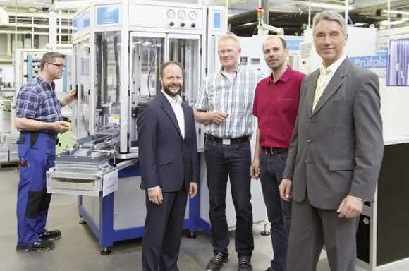 Team bei Brehm Präzisionstechnik Team bei Brehm Präzisionstechnik