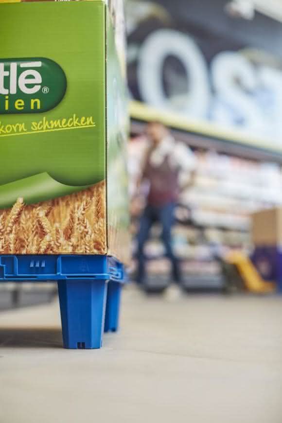 CHEP Viertelpalette Nestlé Fitness CHEP Viertelpalette Nestlé Fitness