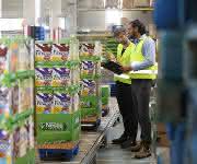 CHEP Viertelpalette Nestlé Fitness