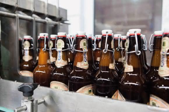 Abfüllanlage der Brauerei Göller Abfüllanlage der Brauerei Göller