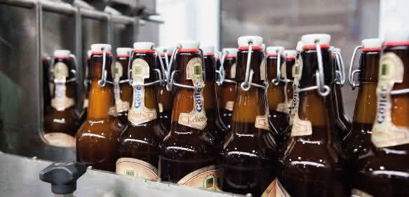 Abfüllanlage der Brauerei Göller