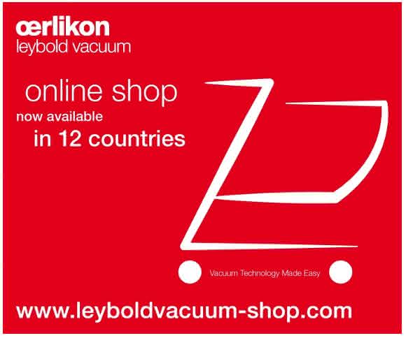 Online-Shop Oerlikon Leybold Vacuum Oerlikon Leybold Vacuum - Ersatzteile online bestellen