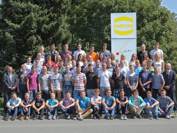 2015: Neue Azubis Harting