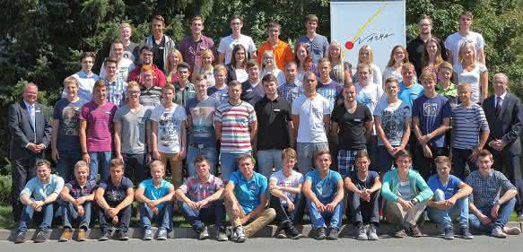 2015: Neue Azubis Harting