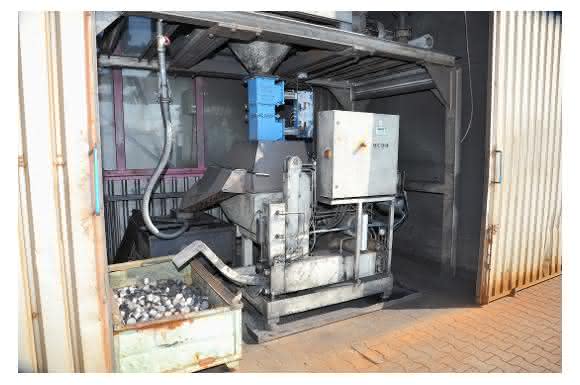 RUF-Brikettierpresse