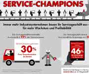 Infografik Servicegeschäft in Industrieunternehmen Bain-Studie zum Servicegeschäft in Industrieunternehmen