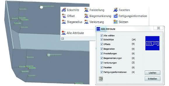 Sheetmetal Inventor Attribute