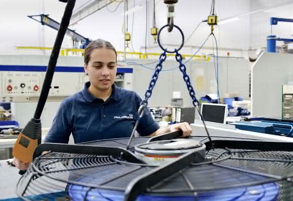 Vanessa Eichhorn Vanessa Eichhorn, Elektronikerin bei Ziehl-Abegg