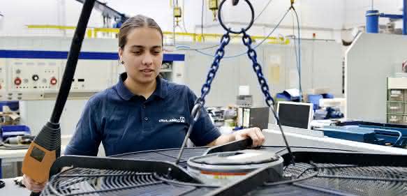 Vanessa Eichhorn, Elektronikerin bei Ziehl-Abegg