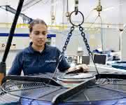 Vanessa Eichhorn, Elektronikerin bei Ziehl-Abegg
