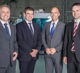 Klaus Bauer, Dr. Heinz-Jürgen Prokop, Prof. Thomas Bauernhansl und Ulrich Schneider Klaus Bauer, Dr. Heinz-Jürgen Prokop, Prof. Thomas Bauernhansl und Ulrich Schneider