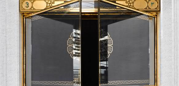 Tor für die Erweiterungsbauten der heiligen Moschee in Mekka Tor für die Erweiterungsbauten der heiligen Moschee in Mekka