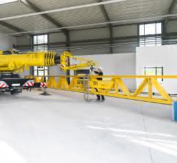 Demag V-Profilkran bei der Rosengruppe