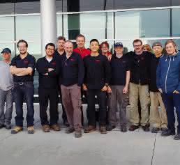 Das Team in Guelph Oerlikon Balzer in Guelph/Kanada