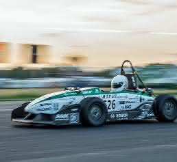 Elektroauto des GreenTeams Prisca Schmid im E0711-5