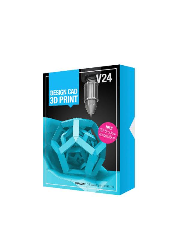 DesignCAD 3D Print V24 Vollversion Sofware für den 3D-Drucker: DesignCAD 3D Print V24 Vollversion