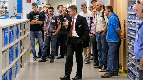 Firmenführung bei den Technologietagen