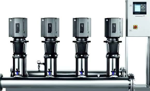 Funktechnik und Ethernet-Bus machen die Pumpensysteme Industrie 4.0 tauglich