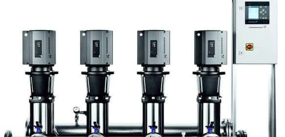 Funktechnik und Ethernet-Bus machen die Pumpensysteme Industrie 4.0 tauglich